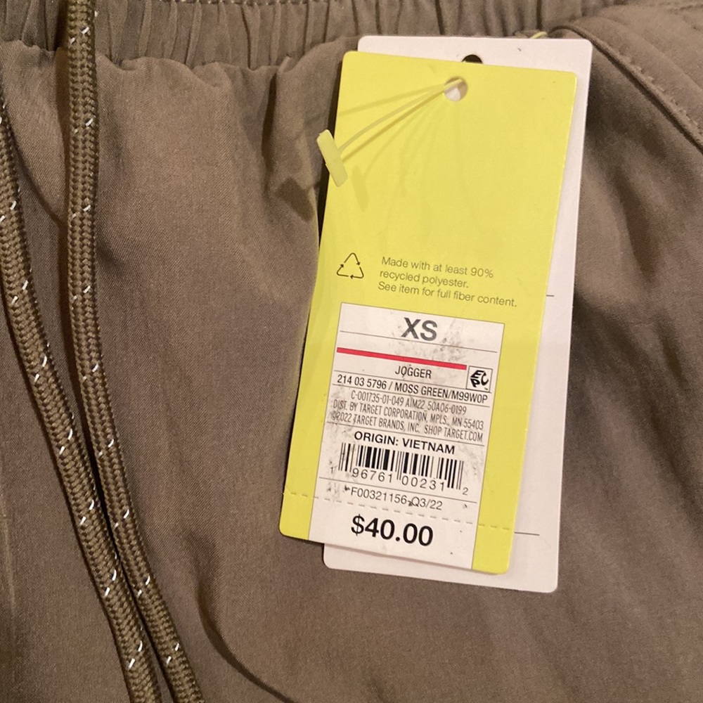 Woman’s All In Motion Lined Woven Joggers Size XS - Picture 7 of 13